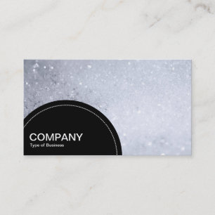 Semi-circle Panel (dots) - Soap Bubbles Business Card