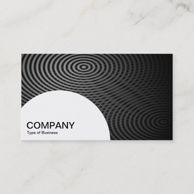 Semi-circle Panel - Electric Pool 01 Business Card (Front)