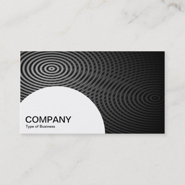 Semi-circle Panel - Electric Pool 04 Business Card (Front)