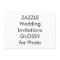 SEMI-GLOSS 6.25" x 4.5" Wedding Invitations