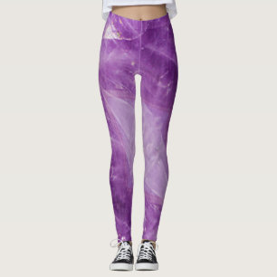 Semi-precious gemstone stone texture structure leggings
