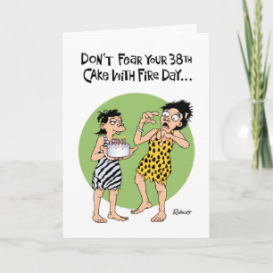 Semi-reassurance 38th Birthday Card