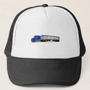 Semi Tractor Trailer Trucker Hat