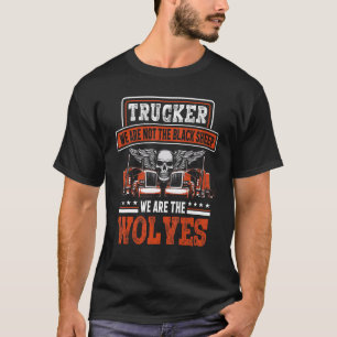 Semi Trailer Truck Driver Gif  Diesel Trucker T-Shirt
