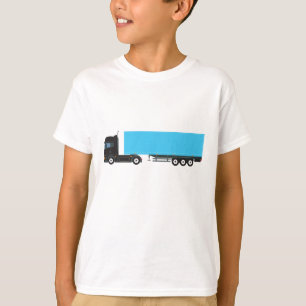 Semi-Trailer Truck Transportation Trucks T-Shirt