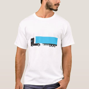 Semi-Trailer Truck Transportation Trucks T-Shirt