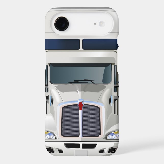 Semi Truck Cargo Case-Mate iPhone Case (Back)