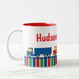 Semi Truck Convoy Personalized Mug