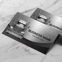 Semi Truck Modern Metallic Professional Trucking