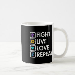 Semicolon Be Here Tomorrow Suicide Awareness Preve Coffee Mug