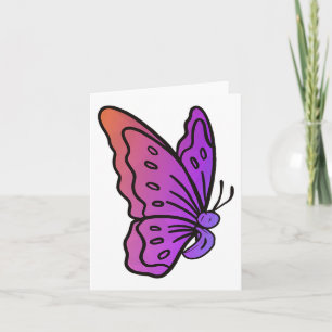 Semicolon Butterfly Anti-suicide Mental Health Awa Card