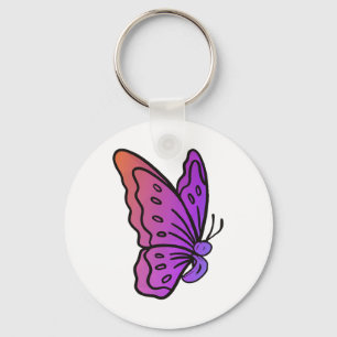 Semicolon Butterfly Anti-suicide Mental Health Awa Key Ring