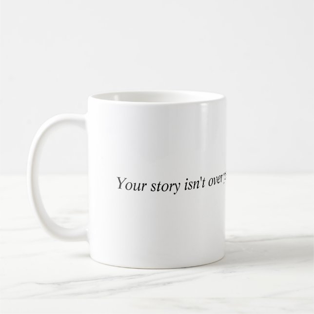semicolon coffee mug (Left)