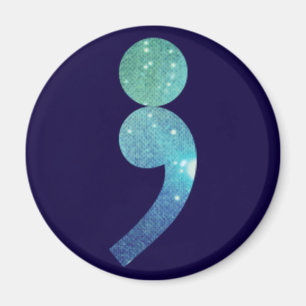 Semicolon Magnet