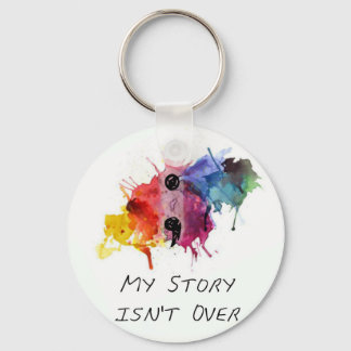 Semicolon- My Story isnt Over Key Ring