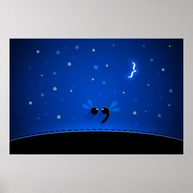 Semicolon Poster (Front)