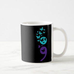 Semicolon Suicide Awareness Mental Health Coffee Mug
