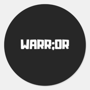 Semicolon Suicide Prevention Awareness 5 Classic Round Sticker