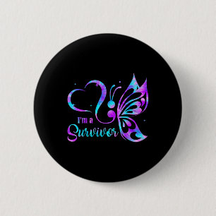 Semicolon Suicide Prevention Awareness - Kids Girl 6 Cm Round Badge