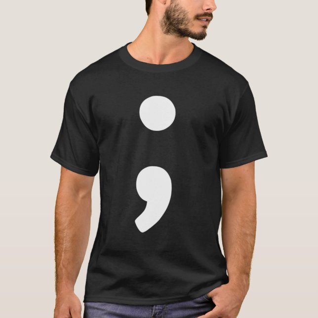 Semicolon T-Shirt (Front)