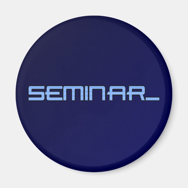 Seminar logo magnets (Front)