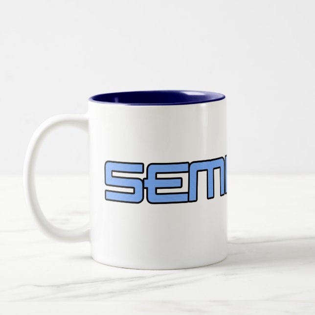 Seminar logo mug (Left)