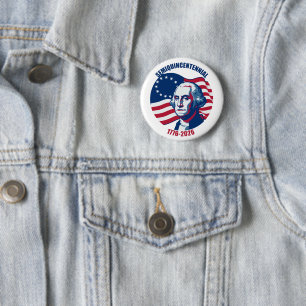 Semiquincentennial George Washington Button