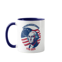 Semiquincentennial George Washington Mug
