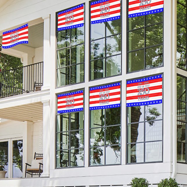 Semiquincentennial Stars & Stripes 250 Years Banner (Creator Uploaded)