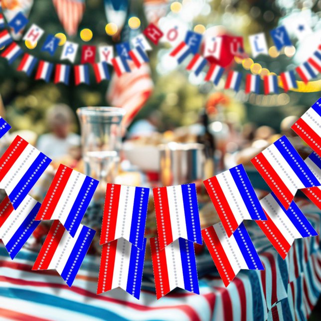 Semiquincentennial Stars & Stripes 250th Bunting (Creator Uploaded)