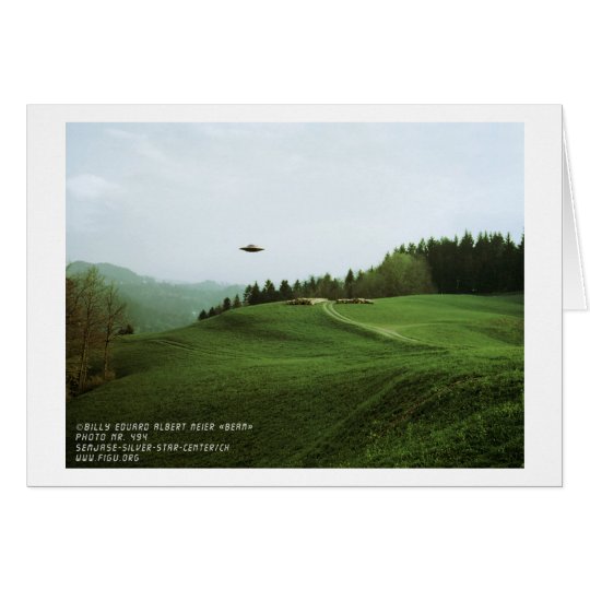Semjase's Demonstration Flight 1975 Card