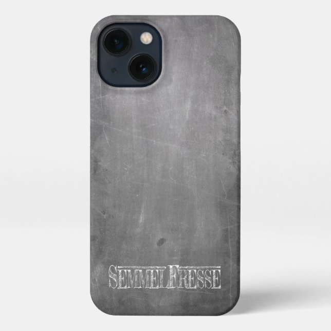 Semmelfresse - weiß iPhone case (Back)