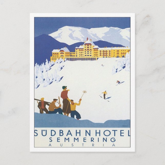 Semmering Austria Postcard (Front)