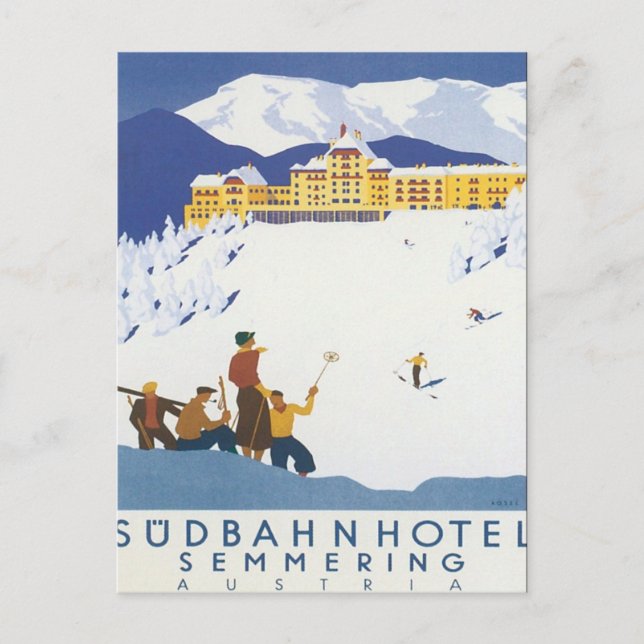 Semmering Austria Postcard (Front)
