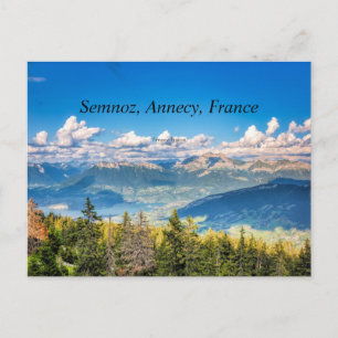 Semnoz, Annecy, France scenic photograph Postcard