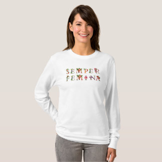 Semper Femina Floral Vintage Shirt