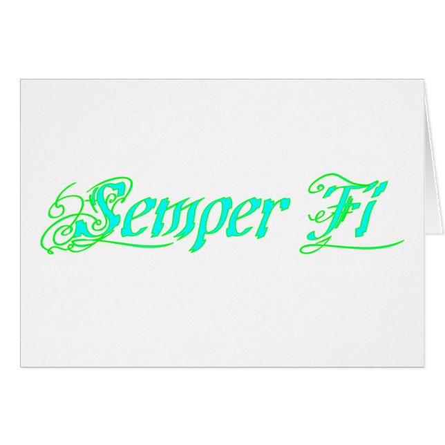 Semper Fi (Front Horizontal)