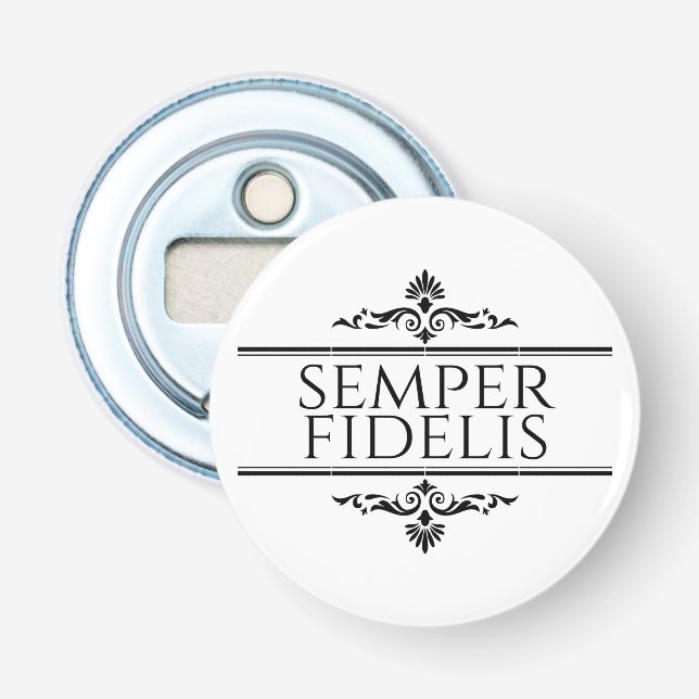 Semper Fidelis Bottle Opener (Front)