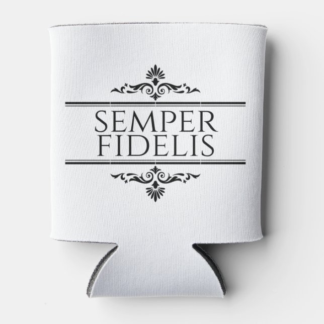 Semper Fidelis Can Cooler (Front)