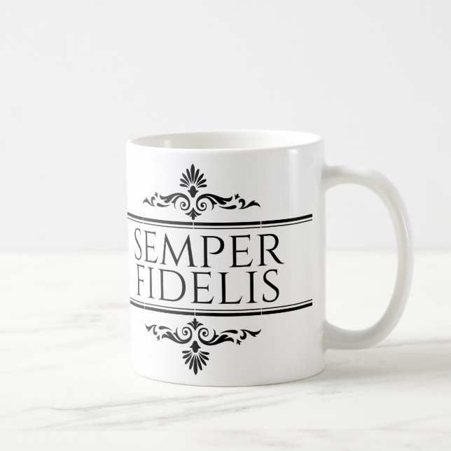 Semper Fidelis Coffee Mug (Right)