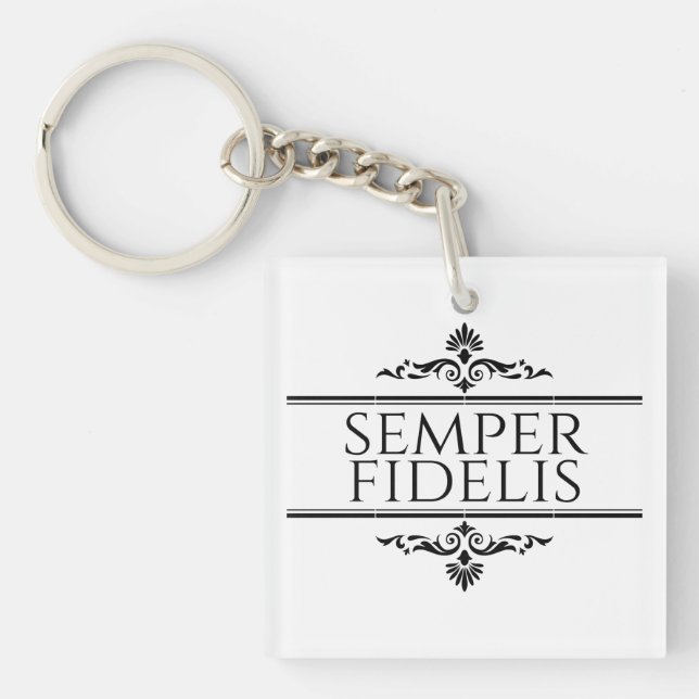 Semper Fidelis Key Ring (Front)