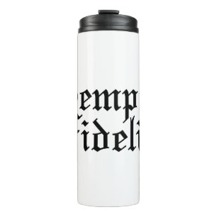 Semper Fidelis - Latin Phrase Thermal Tumbler