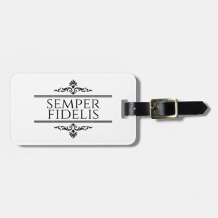Semper Fidelis Luggage Tag
