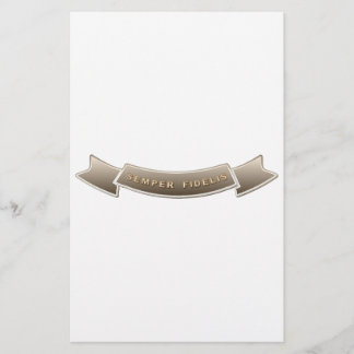 Semper Fidelis Stationery