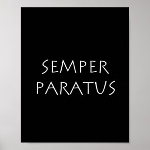 Semper paratus poster