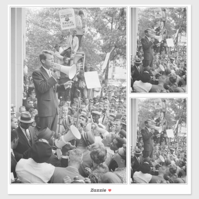 Sen. Robert Kennedy Campaigning for US President   (Sheet)