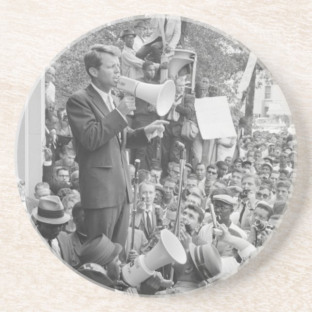 Sen. Robert Kennedy Campaigning for US President   Coaster (Front)