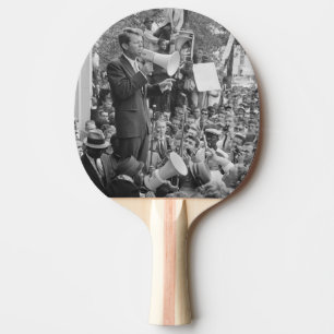 Sen. Robert Kennedy Campaigning for US President Ping Pong Paddle