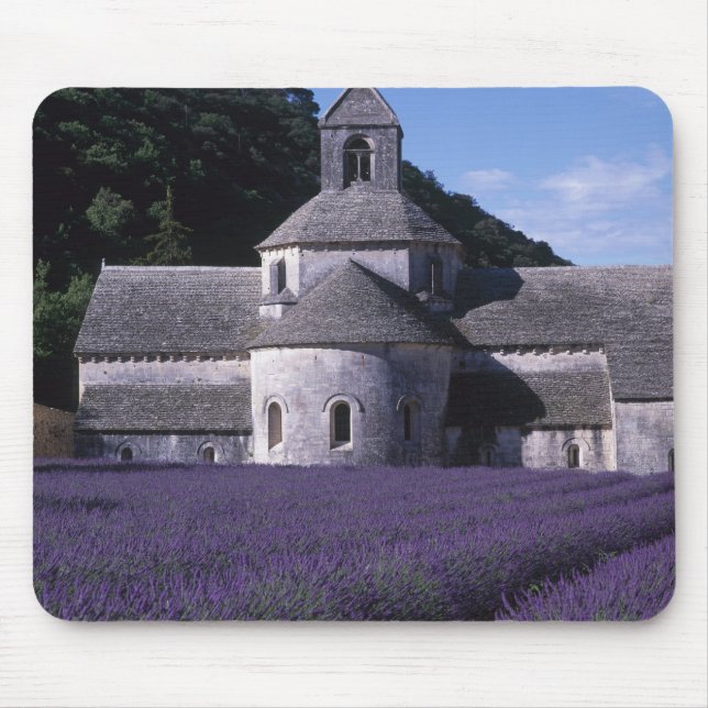 Senanque Abbey, Gordes, Vaucluse, Provence, 2 Mouse Pad (Front)