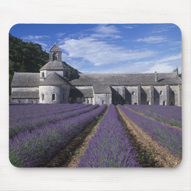 Senanque Abbey, Gordes, Vaucluse, Provence, Mouse Pad (Front)